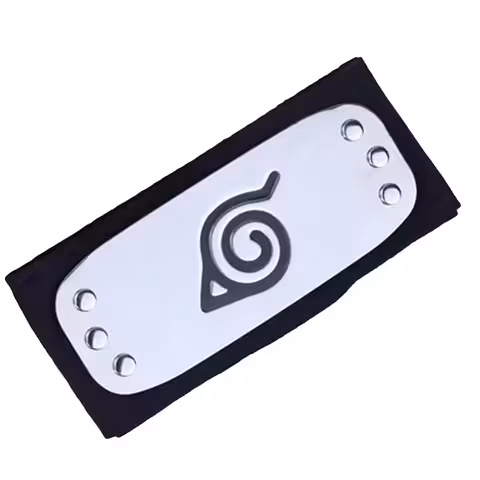 Bandana Naruto Original Headband Aldea de la Hoja Konoha – Accesorio Cosplay Ninja