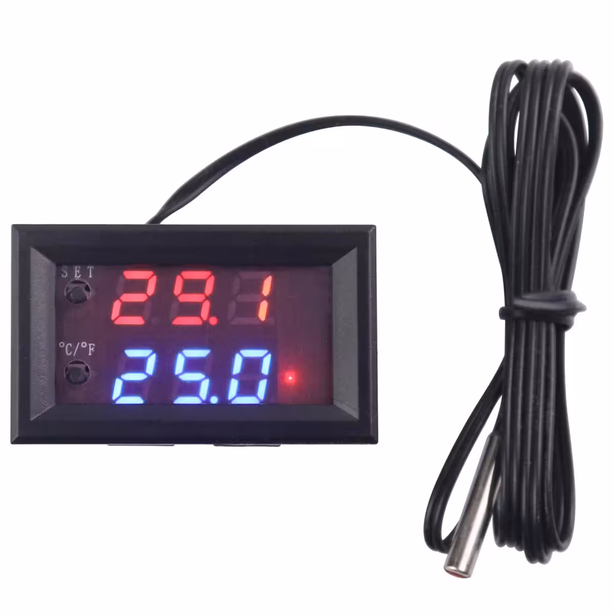 Ηλεκτρονικός θερμοστάτης με προγραμματιζόμενη λειτουργία θέρμανσης και ψύξης