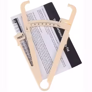 Pinza Medidora de Grasa Corporal – Calibrador Fitness Body Fat Preciso y Económico