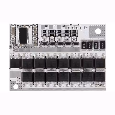 BMS 5S 100A 21V – Módulo de Protección y Balanceo para Baterías Li-Ion 18650