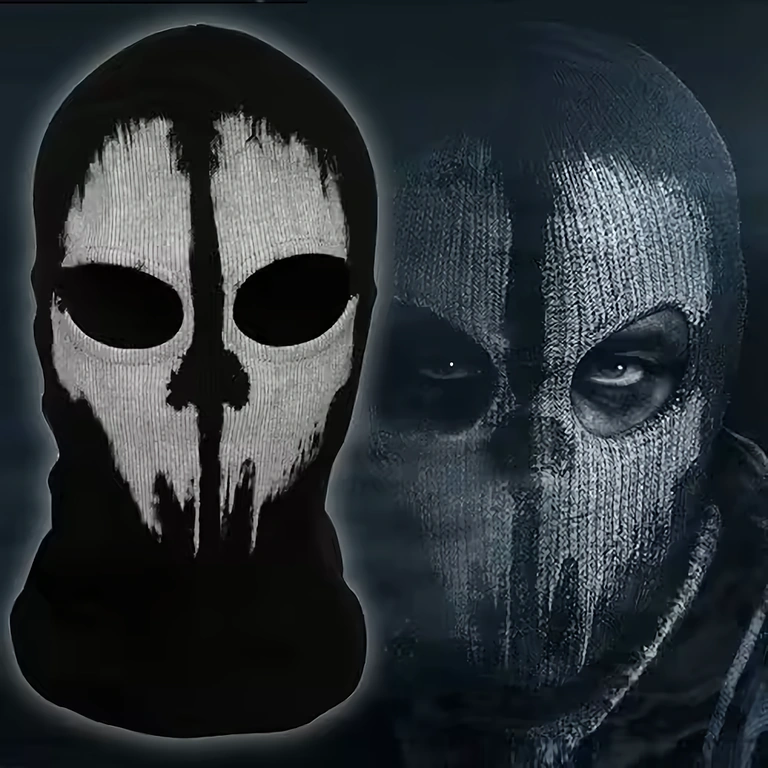 Θερμική μάσκα Call of Duty Ghosts για χειμερινά σπορ Θερμική μάσκα Call of Duty Ghosts, ιδανική για χειμερινά σπορ, σκι και snowboard