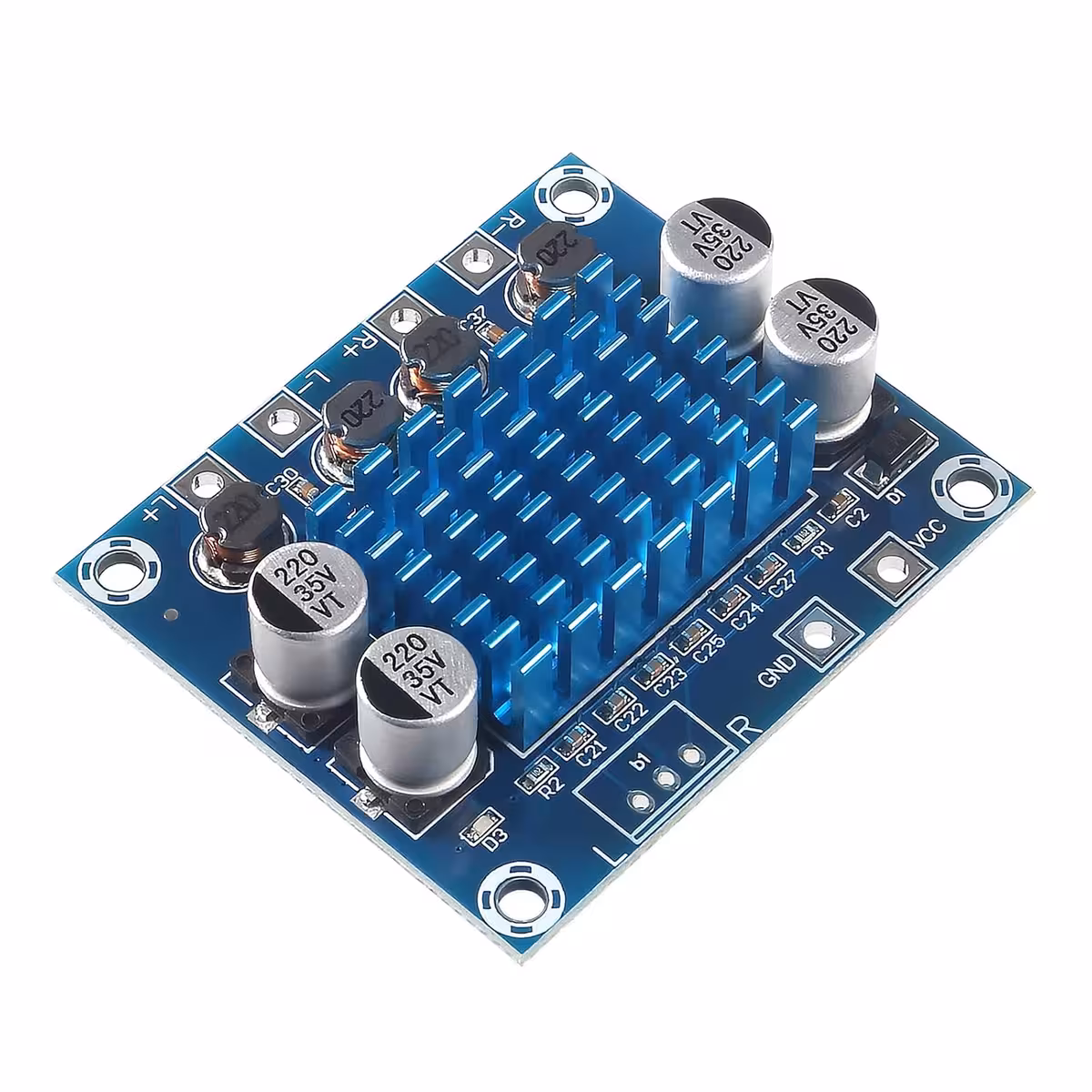 Λεπτομέρεια ψύκτρων για ενισχυτή αυτοκινήτου XH-A232