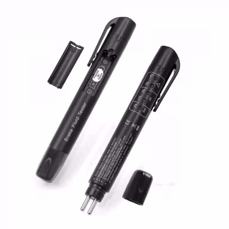 Tester Profesional de Líquido de Freno para Verificar Concentración de Agua – Compatible DOT3, DOT4, DOT5