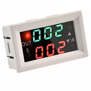 Módulo Temporizador Relé Programable 12V con Display Digital – Timer Ajustable con Retardo, Bucle y Tiempo Dual