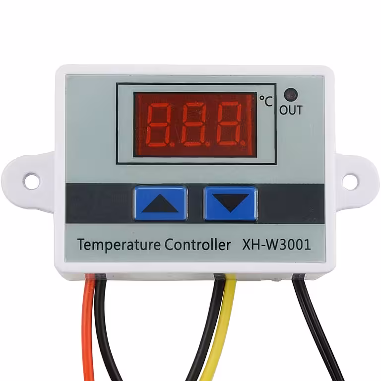 Termostato Digital Electrónico 220V 10A – Controlador de Temperatura para Incubadora, Criadoras, Invernaderos, Maternidad