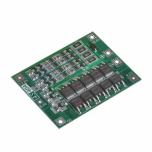 Módulo Protección Carga-Descarga BMS 4S 40A – Baterías 18650 Li-Ion 14.8V