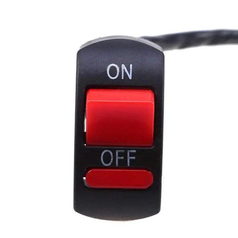 Διακόπτης toggle ON/OFF μοτοσυκλέτας Διακόπτης toggle ON/OFF για το ηλεκτρικό σύστημα της μοτοσυκλέτας