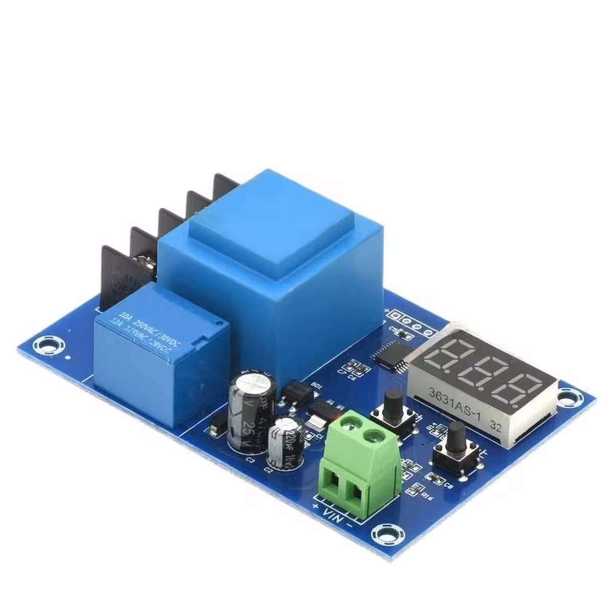 Μονάδα XH-M602 με ρύθμιση έναρξης/διακοπής φόρτισης μπαταριών