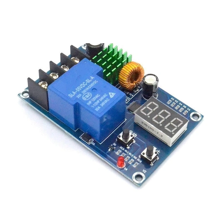 Controller αυτόματης διακοπής φόρτισης μπαταρίας XH-M604 Μονάδα προστασίας μπαταριών 6V-60V με αυτόματη επανεκκίνηση