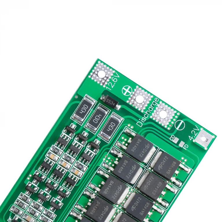 Ηλεκτρονική μονάδα για έλεγχο και προστασία μπαταριών Li-Ion 18650