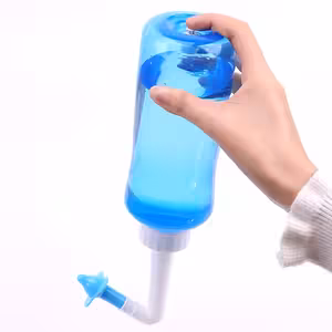 Irrigador Nasal WaterPulse – Vasija NETI POT para Limpieza de Senos Nasales y Tratamiento de Alergias