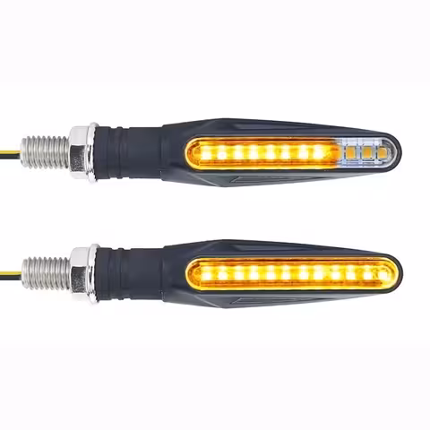 Intermitentes Moto LED Dinámicos Universales Scooter ATV