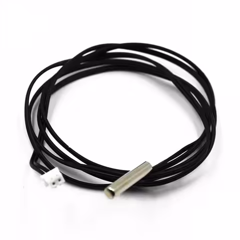 Sonda Sensor de Temperatura Agua NTC 10K – 1 Metro, para Caldera y Termostato