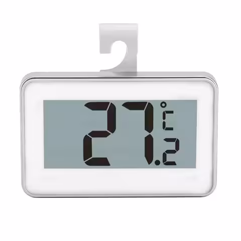 Termómetro Digital con Pantalla Grande para Refrigerador, Congelador, Habitación