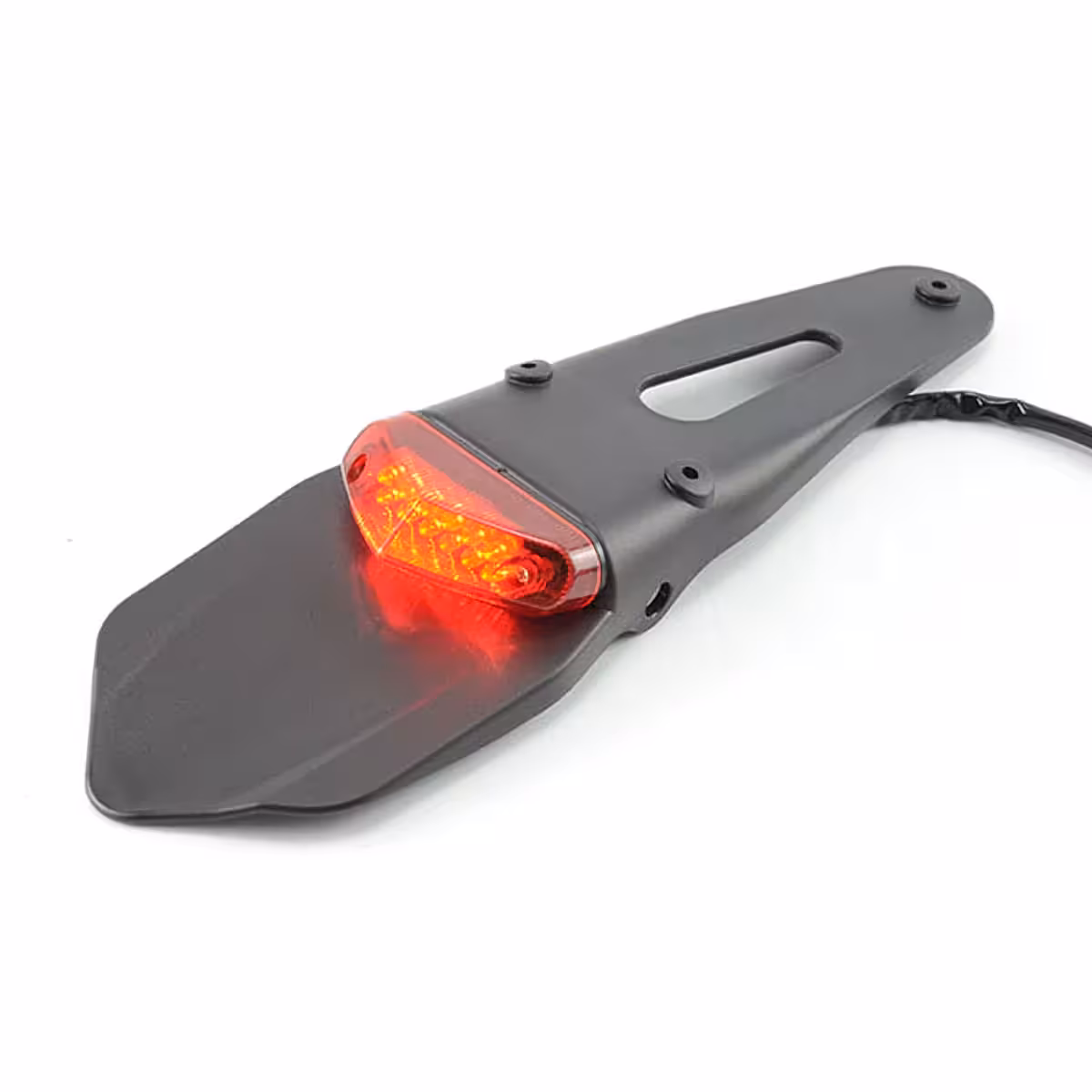 Πίσω φτερό με ενσωματωμένη λειτουργία φρένων για μοτοσυκλέτα