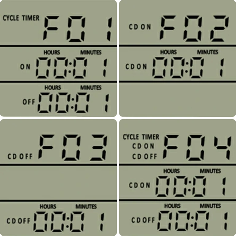 Λειτουργίες και ρυθμίσεις στην οθόνη του θερμοστάτη Ρυθμίσεις θερμοστάτη πρίζας με διαθέσιμα modes και ρυθμίσεις