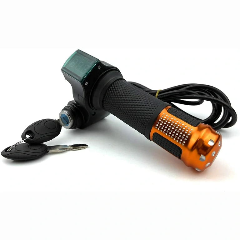 Λαβή με κλειδί και οθόνη μπαταρίας για ηλεκτρικό πατίνι 12V-72V