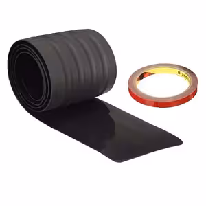 Protección de Banda Adorno Paragolpes Trasero Maletero Caucho Universal – Banda Antideslizante Resistente para Auto