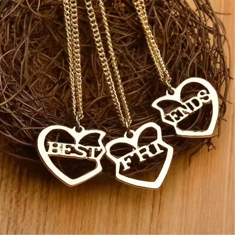 Set 3 Cadenas BFF Niños – Cadena 3 en 1 Best Friends Forever