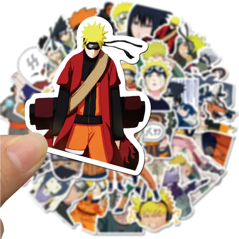 Αυτοκόλλητα με Naruto για διακόσμηση laptop