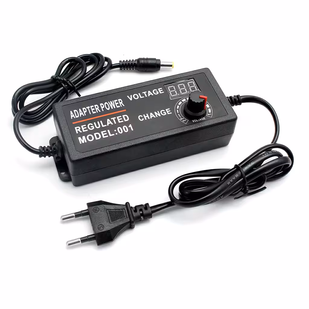 Cargador Fuente de Alimentación Voltaje Regulable Universal 3V-24V 3A – Regulador de Tensión Variable