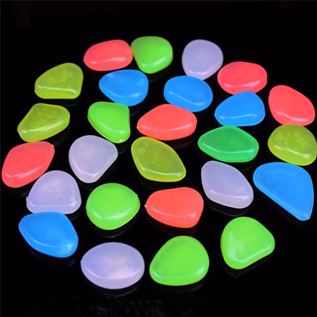 Φωσφοριζόμενες πέτρες για εσωτερική ή εξωτερική διακόσμηση