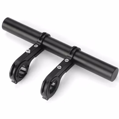 Extensión de Manillar Bicicleta y Scooter – Soporte de Accesorios, Adaptador y Organizador Barra de Aleación de Aluminio