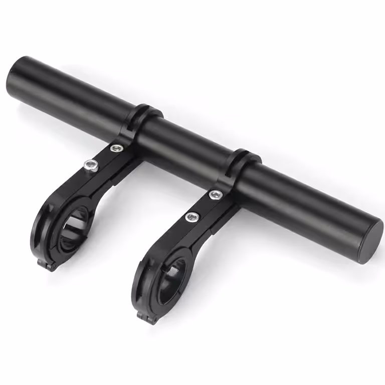 Extensión de Manillar Bicicleta y Scooter – Soporte de Accesorios, Adaptador y Organizador Barra de Aleación de Aluminio