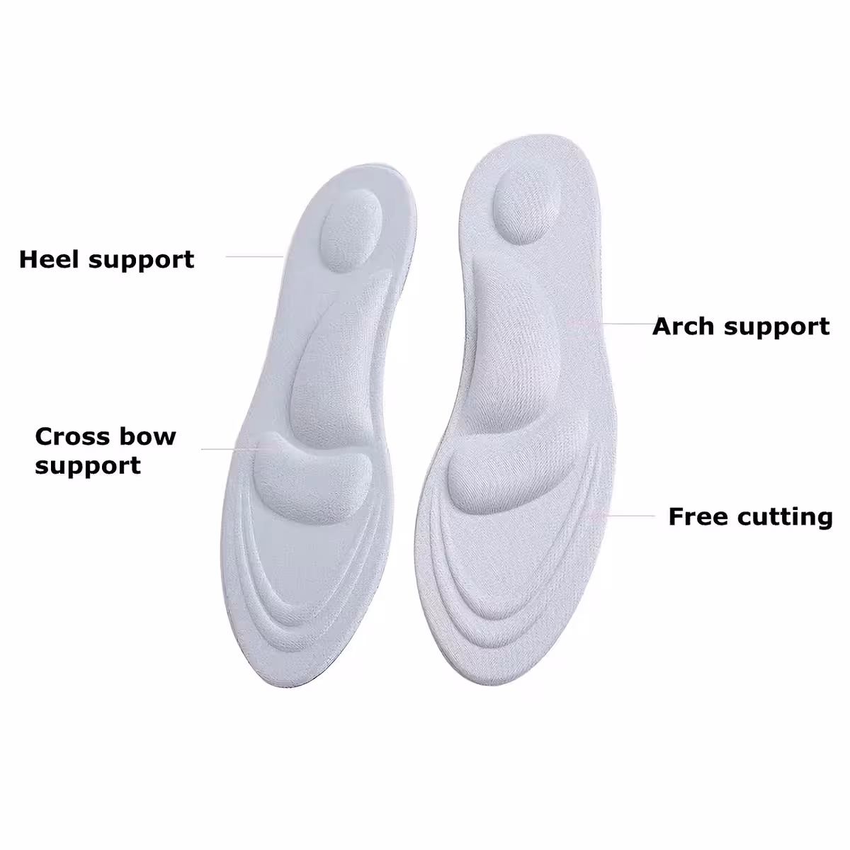 Πέλματα με μαλακή στρώση για απορρόφηση κραδασμών