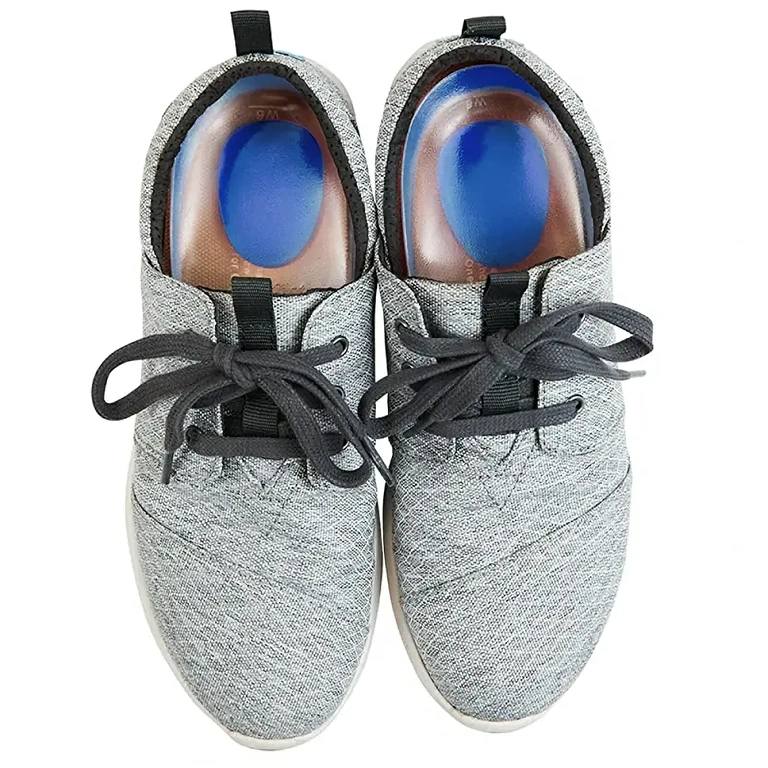 Σιλικονούχες υποστηρίξεις φτέρνας – μείωση πόνου Ορθοπεδικά πέλματα από μαλακή σιλικόνη, επαναχρησιμοποιούμενα και πλενόμενα