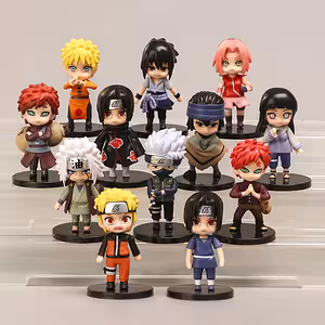 Set 12 Figuras Naruto Shippuden – Juguetes Manga Anime Colección, Regalo Perfecto para Fans