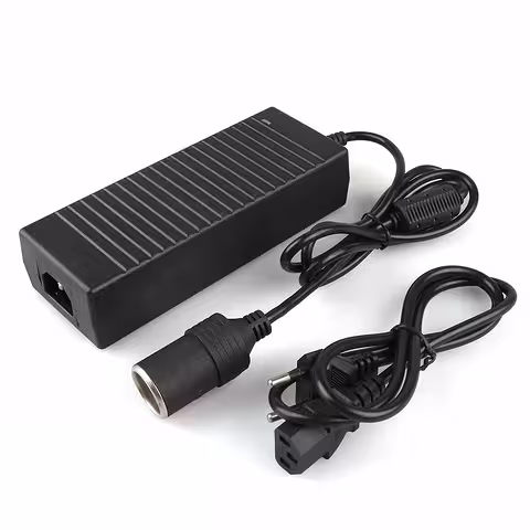 Adaptador Enchufe Convertidor 220V/230V a 12V 10A 120W – Transformador Auto