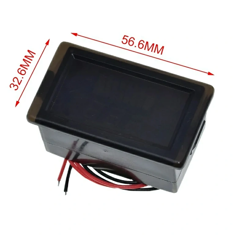 Αδιάβροχο βολτόμετρο για μπαταρίες 12V-72V Δείκτης τάσης για αυτοκίνητο, μοτοσικλέτα, ποδήλατο, πατίνι – αδιάβροχος και συμπαγής