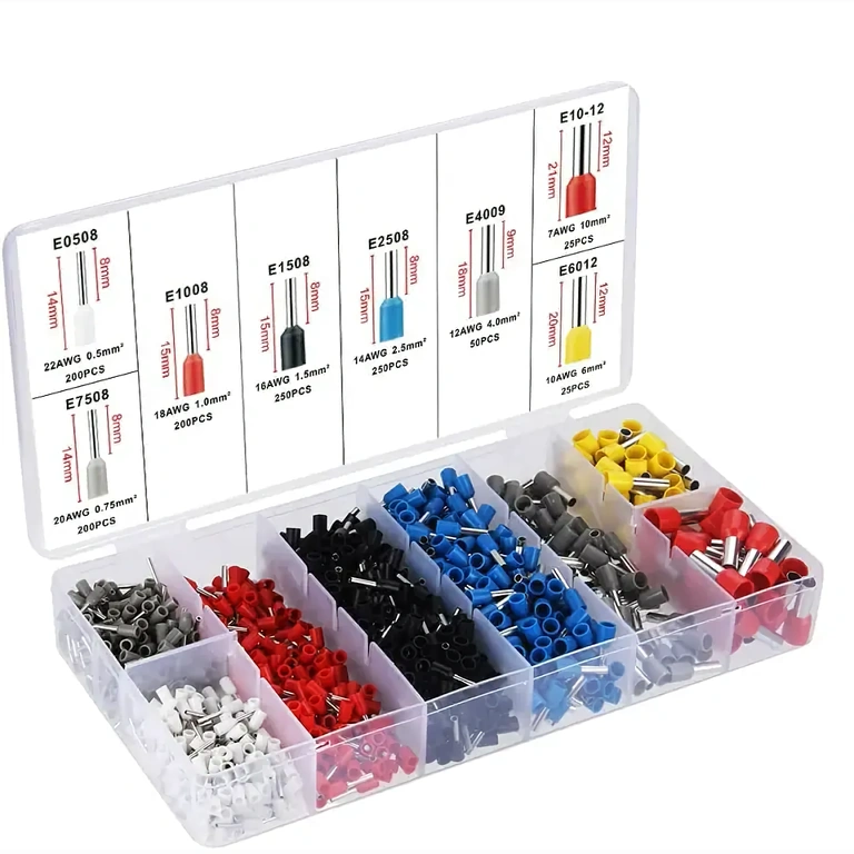 Πρεσσαδόρος για σωλήνες με μονωμένα άκρα Ειδικός σφιγκτήρας για μονωμένους σωληνωτούς ακροδέκτες