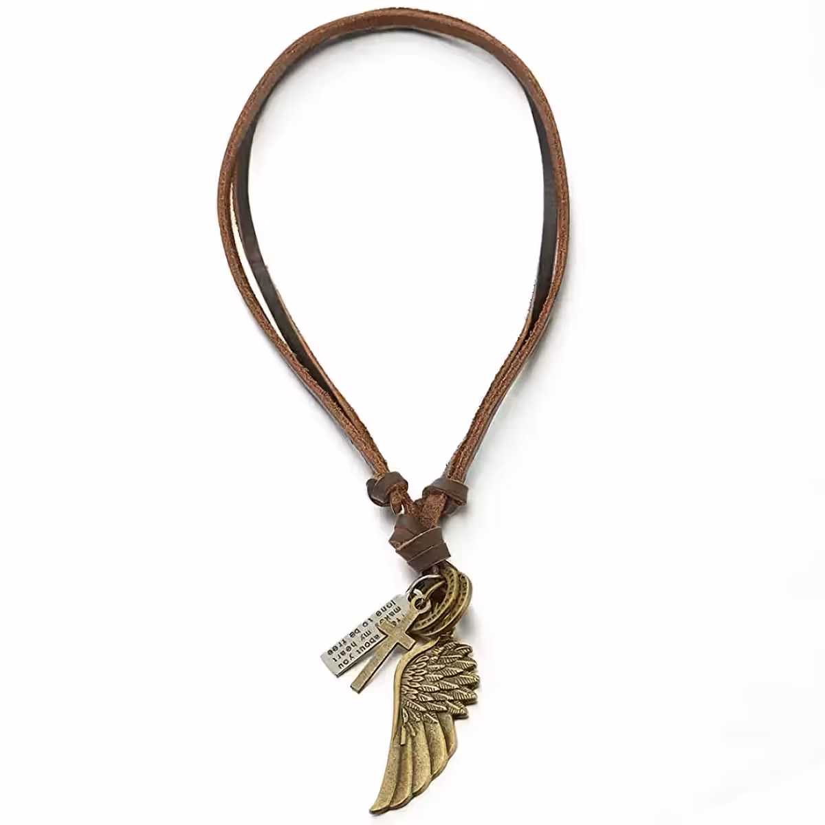 Ανδρική αλυσίδα με φυλετικό σχέδιο, μεταλλικό μενταγιόν