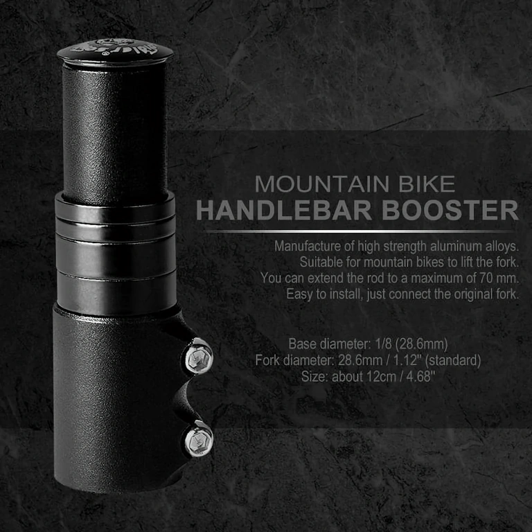 Επέκταση στελέχους πιρουνιού για αναβάθμιση τιμονιού Αναβάθμιση ποδηλάτου με extender στελέχους – υψηλή άνεση