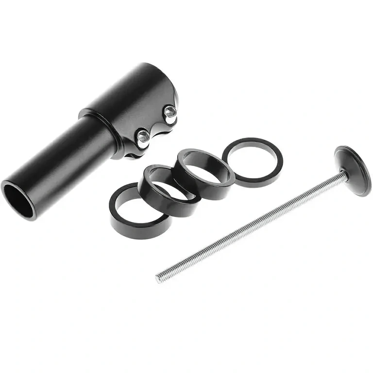 Επέκταση στελέχους τιμονιού 28,6 mm τυπική Ιδανική επέκταση για στελέχος πιρουνιού ποδηλάτου – ρυθμιζόμενη