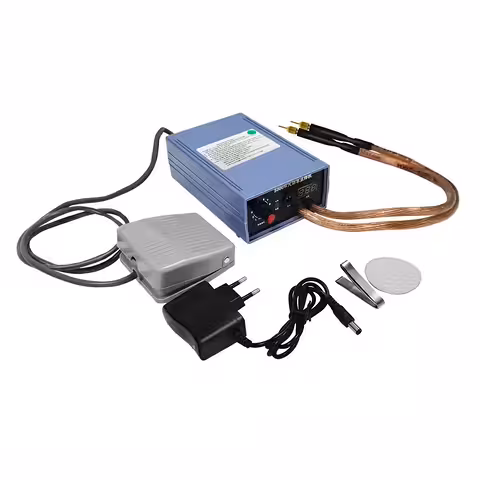 Máquina de Soldadura por Puntos 220V para unir baterías Li-ion, Ni-Cd – Ideal para Paquetes de Baterías 18650