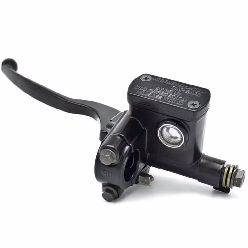 Palanca y Bomba de Freno Hidráulico Izquierda para ATV, Moto y Scooter – Compatible 50cc–250cc