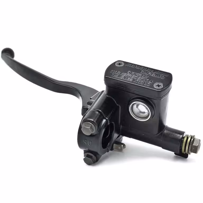 Palanca y Bomba de Freno Hidráulico Izquierda para ATV, Moto y Scooter – Compatible 50cc–250cc