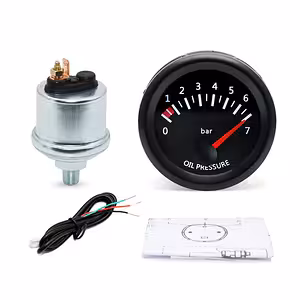 Indicador Digital Presión Aceite Motor – Manómetro Electrónico para Tractor 12V