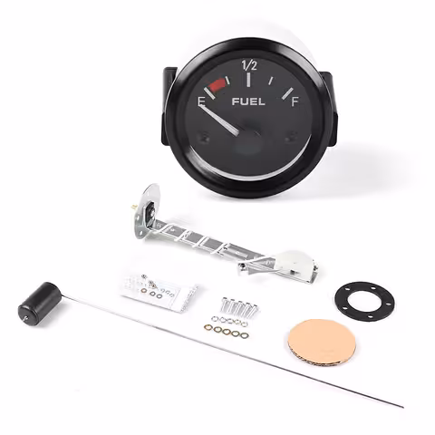 Reloj Indicador Nivel Combustible en Depósito – Pantalla Precisa para Auto, Barco, Tractor