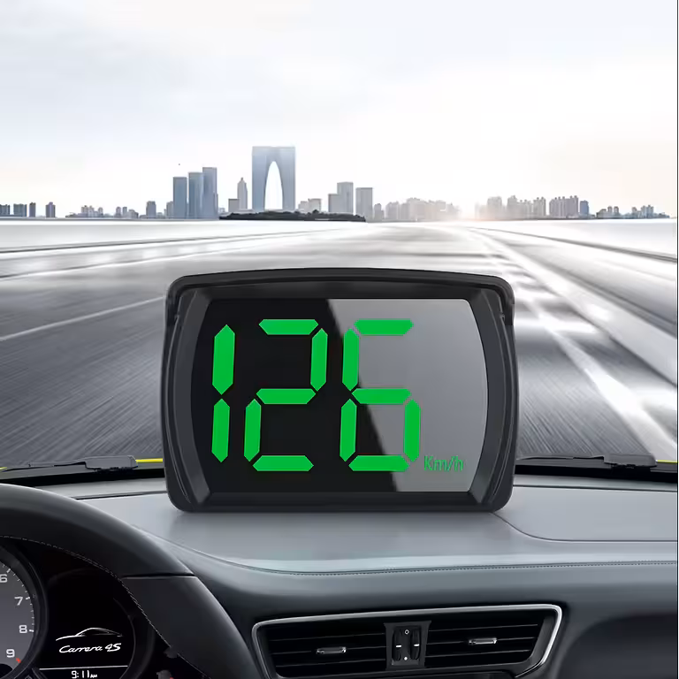 Velocímetro Digital GPS Universal Auto y ATV con Pantalla LED y Alimentación USB