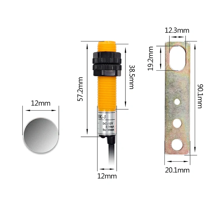 Ψηφιακός μετρητής με ενσωματωμένο μαγνητικό αισθητήρα Ψηφιακός μετρητής με μαγνητικό αισθητήρα για παρακολούθηση κύκλων
