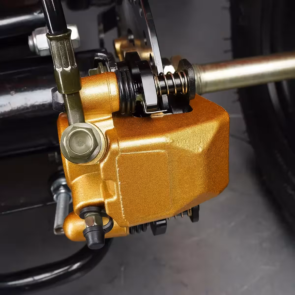 Δαγκάνα κράματος με τακάκια φρένου για off-road ATV