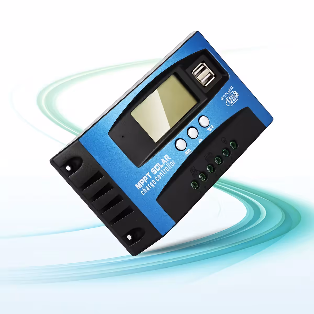 Ρυθμιστής για φωτοβολταϊκά πάνελ με MPPT και διπλό USB