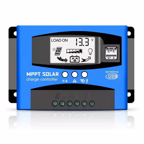 Controlador Solar MPPT 100A para Paneles Solares 12V/24V