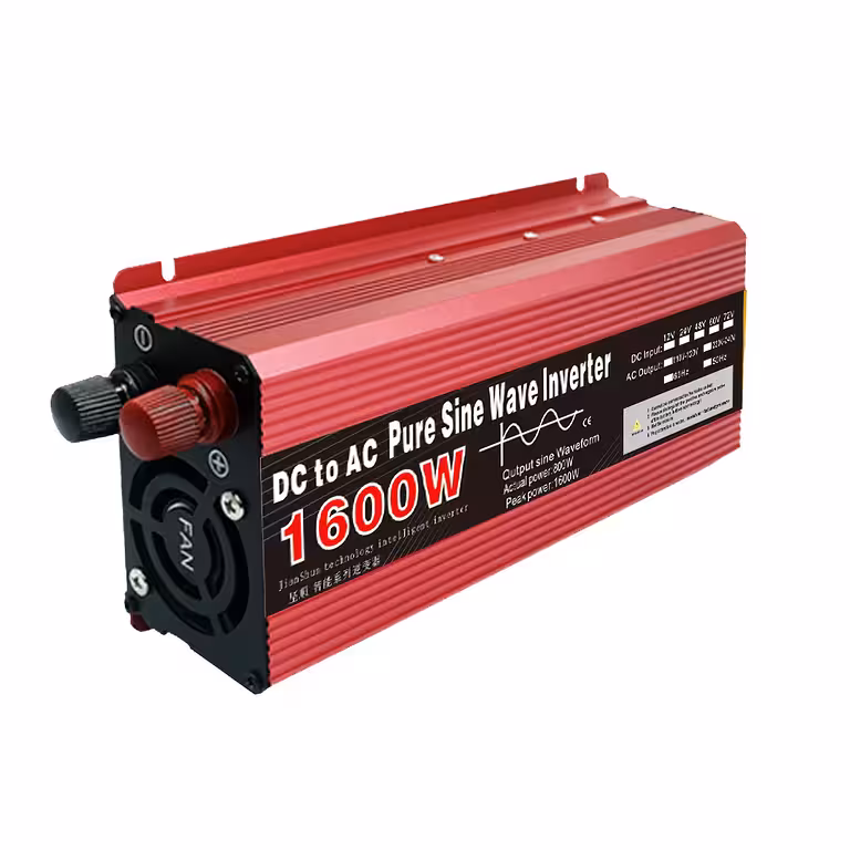 Inversor 1600W Onda Sinusoidal Pura 12V a 220V – Potencia Continua 800W