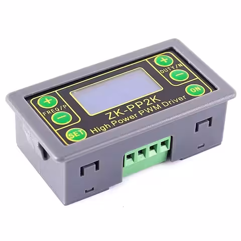 Regulador PWM 5V–24V 8A – Control Revoluciones, Señal y Temporizador