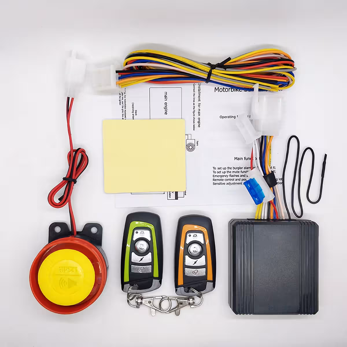 Πλήρες κιτ αντικλεπτικού για προστασία ATV και μοτοσικλέτας